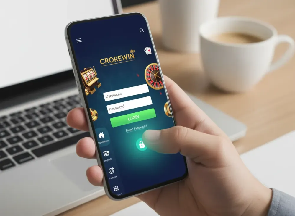 Crorewin login guide for account access and security